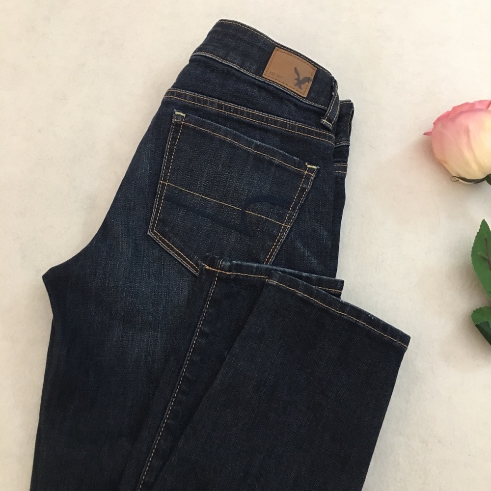 American eagle super stretch jean jegging size 00